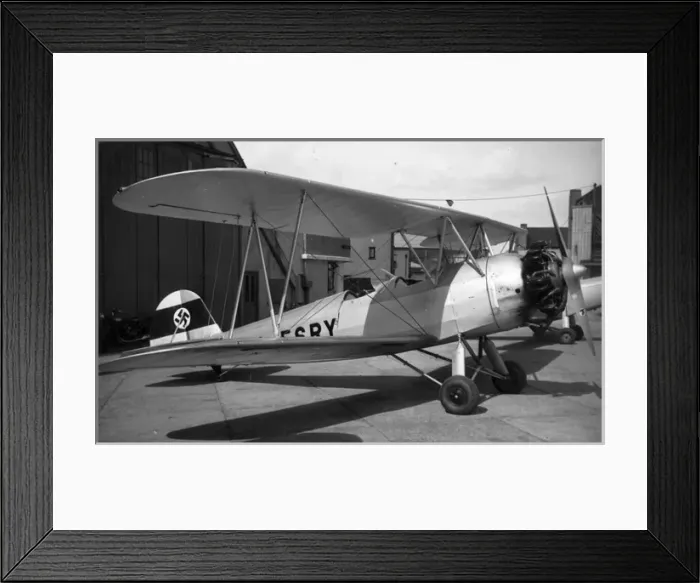 Framed Print : Heinkel He72 Kadett trainer Framed Print : Heinkel He72 Kadett trainer