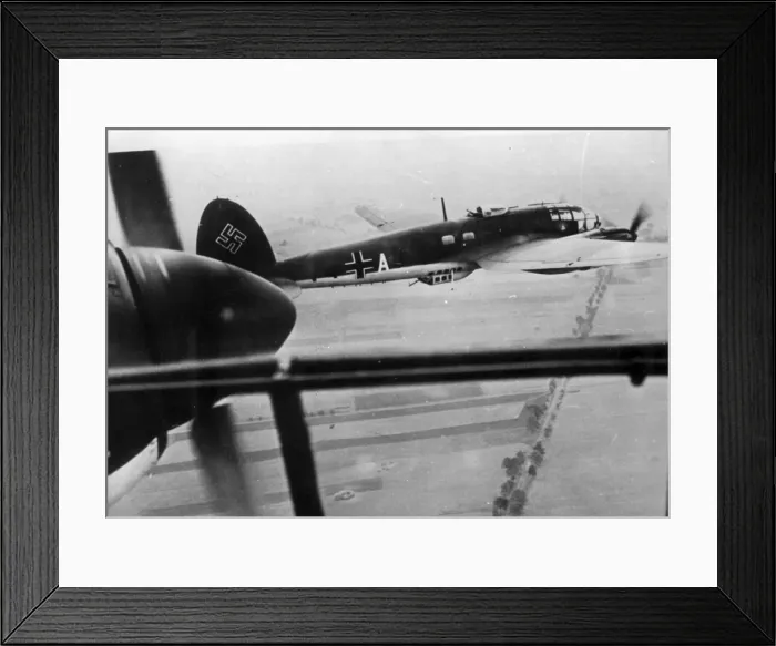Framed Print : Heinkel He111H-5 bomber Framed Print : Heinkel He111H-5 bomber