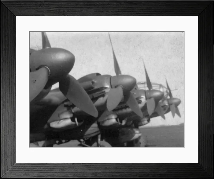 Framed Print : Heinkel He111Z five-engined transport and glider tug Framed Print : Heinkel He111Z five-engined transport and glider tug