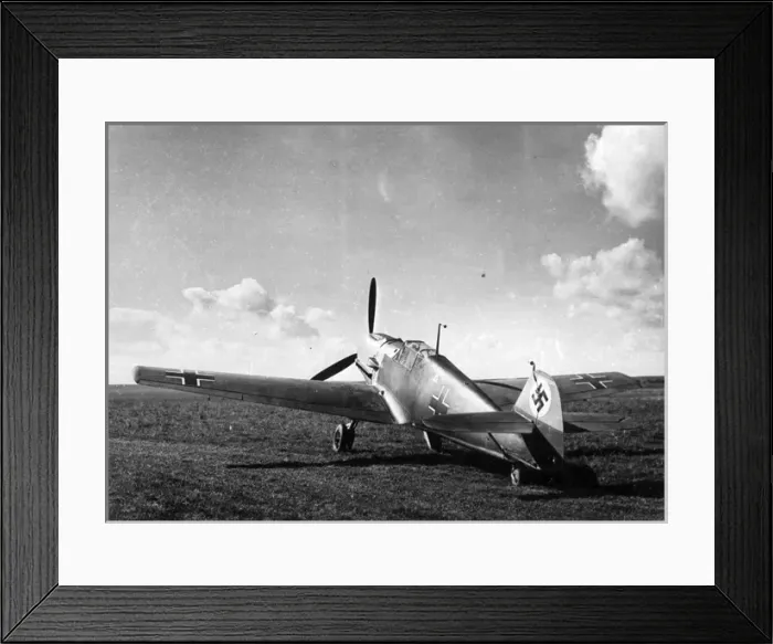 Framed Print : Messerschmitt Bf109E Framed Print : Messerschmitt Bf109E