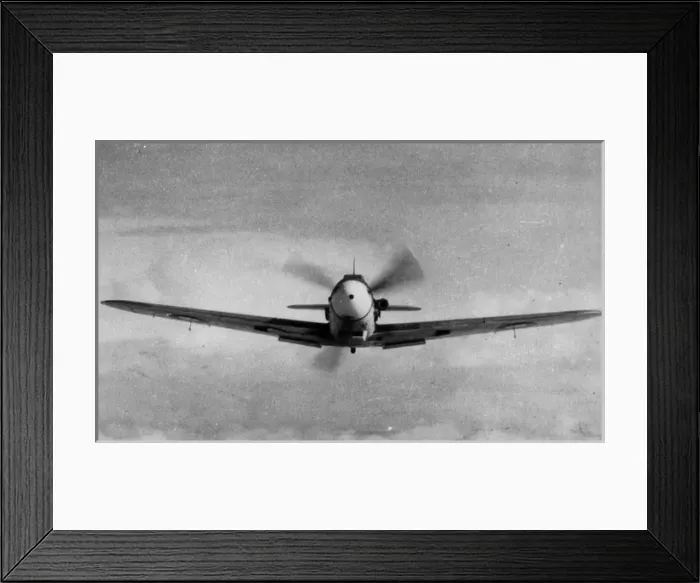 Framed Print : Captured Messerschmitt Bf109 in flight Framed Print : Captured Messerschmitt Bf109 in flight