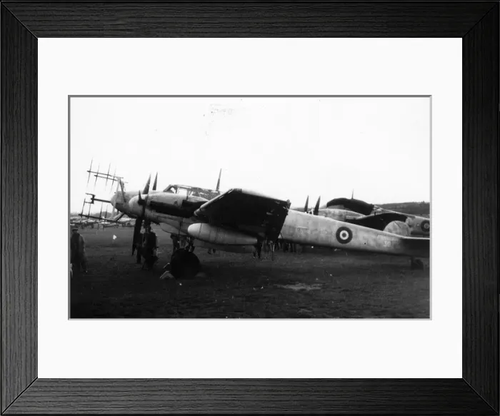 Framed Print : Captured Messerschmitt Bf110G-4 night fighter Framed Print : Captured Messerschmitt Bf110G-4 night fighter