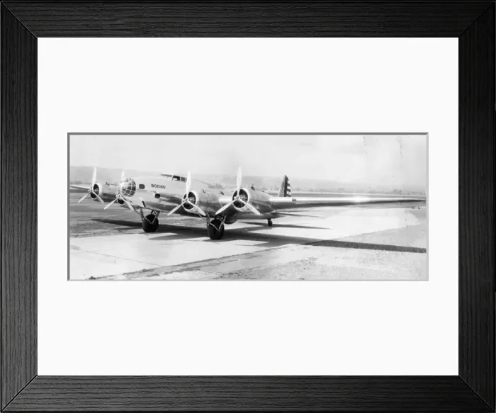 Framed Print : Boeing B-299 X-13372 the forerunner of the B-17 Framed Print : Boeing B-299 X-13372 the forerunner of the B-17