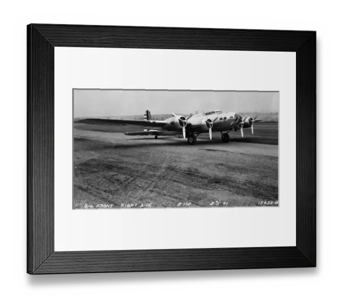 Framed Print : The Boeing B-17D Flying Fortress Framed Print : The Boeing B-17D Flying Fortress
