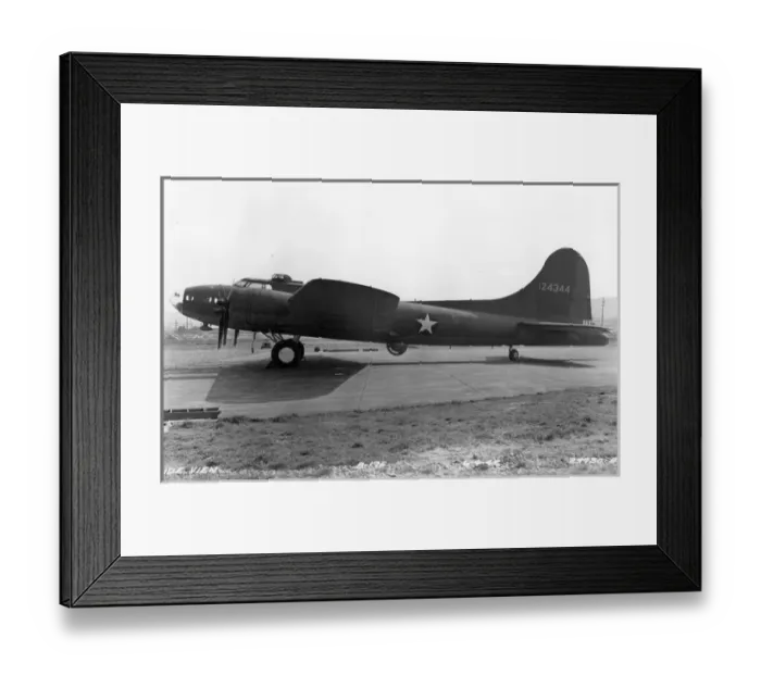 Framed Print : Boeing B-17F Flying Fortress 41-24344 April 1942 Framed Print : Boeing B-17F Flying Fortress 41-24344 April 1942