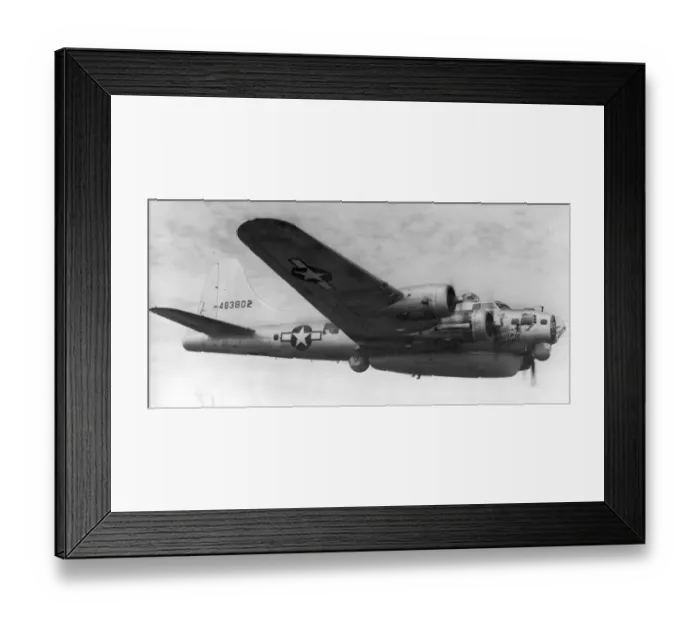 Framed Print : Boeing SB-17G Flying Fortress 44-83802 in flight Framed Print : Boeing SB-17G Flying Fortress 44-83802 in flight