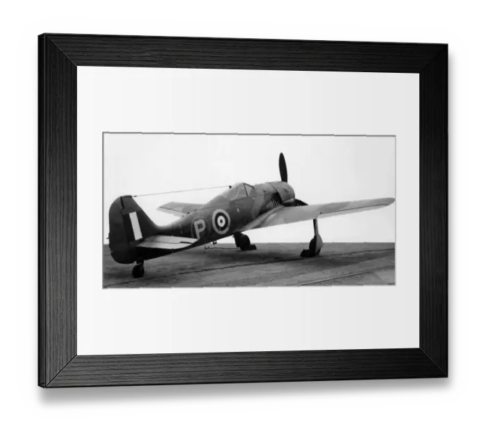 Framed Print : Captured Focke-Wulf Fw190A-3 MP499 in RAF markings Framed Print : Captured Focke-Wulf Fw190A-3 MP499 in RAF markings