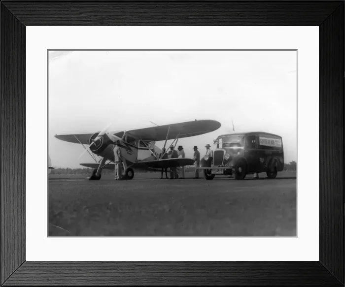 Framed Print : The first Empire Airmail service Framed Print : The first Empire Airmail service