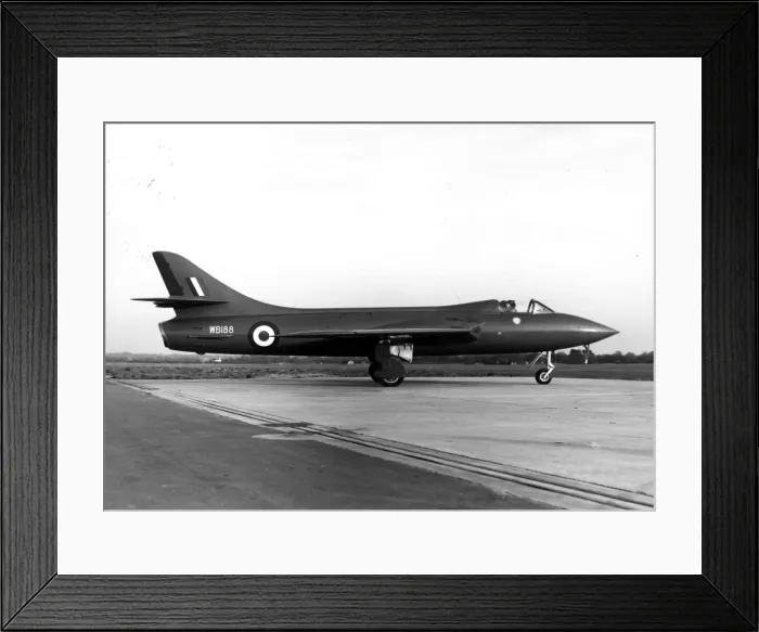 Framed Print : Hawker Hunter 3 WB188 Framed Print : Hawker Hunter 3 WB188
