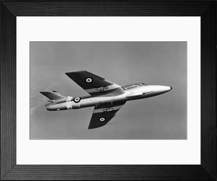 Framed Print : A standard Hawker Hunter T7 XL571 Framed Print : A standard Hawker Hunter T7 XL571