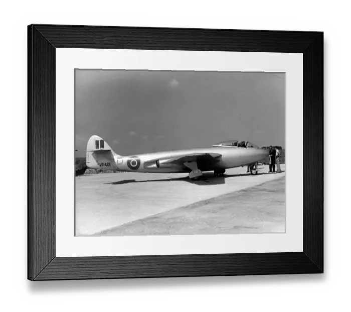 Framed Print : Hawker P1040 VP401 research aircraft Framed Print : Hawker P1040 VP401 research aircraft