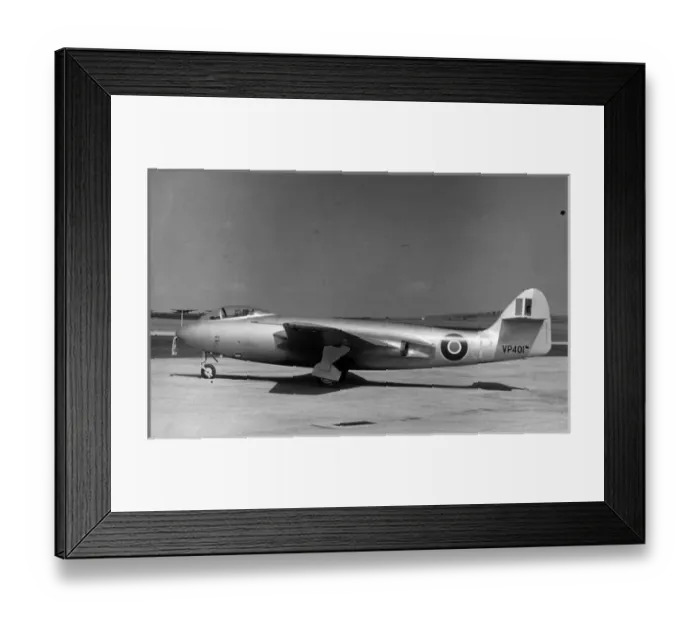 Framed Print : Hawker P1040 VP401 research aircraft Framed Print : Hawker P1040 VP401 research aircraft