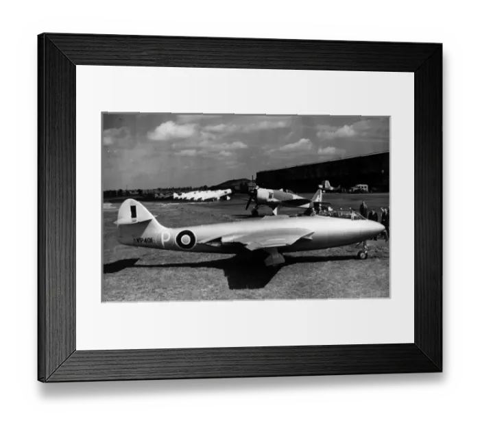 Framed Print : Hawker P1040 VP401 research aircraft Framed Print : Hawker P1040 VP401 research aircraft