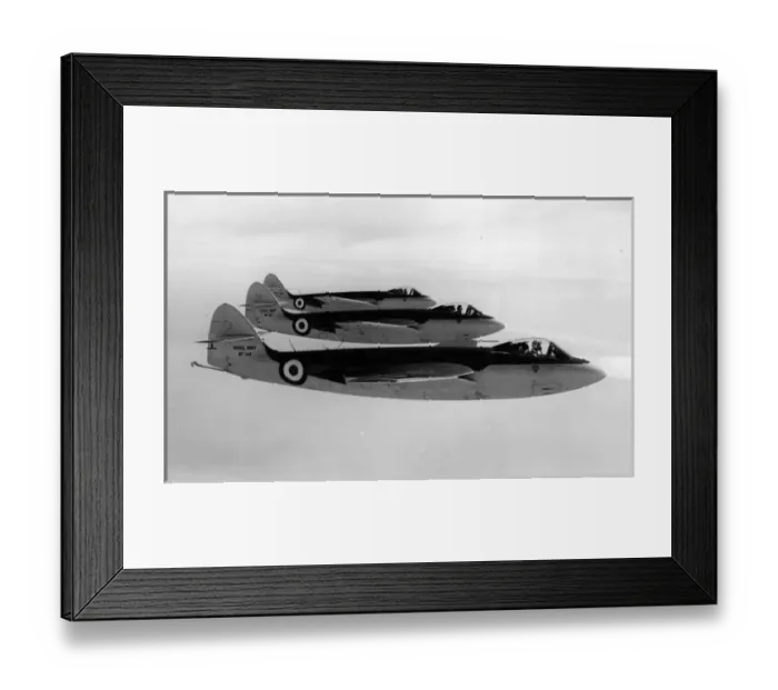 Framed Print : Three early production Hawker Sea Hawk Is Framed Print : Three early production Hawker Sea Hawk Is