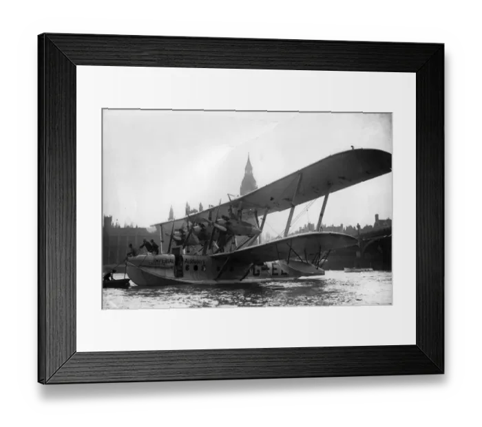 Framed Print : Imperial Airways Short S8 Calcutta G-EBVG Framed Print : Imperial Airways Short S8 Calcutta G-EBVG