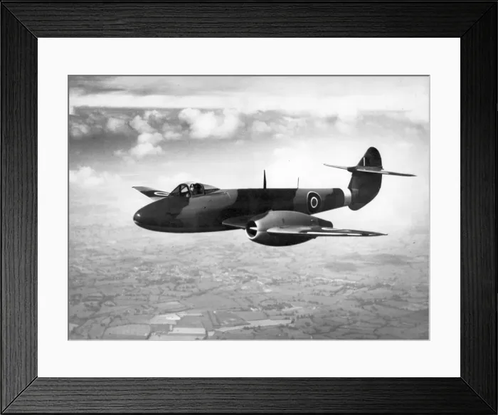 Framed Print : Gloster Meteor F3 Framed Print : Gloster Meteor F3