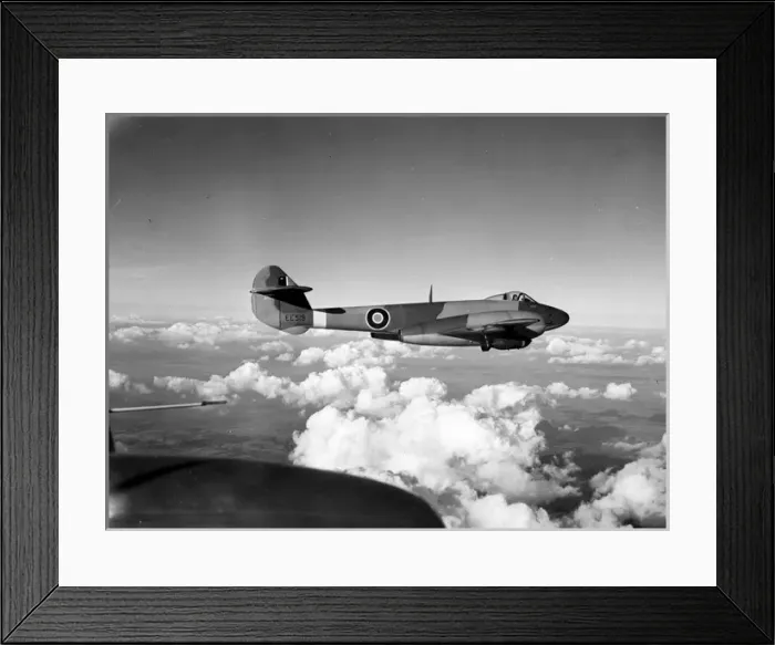Framed Print : Gloster Meteor F4 EE519 armed with 1000lb bombs Framed Print : Gloster Meteor F4 EE519 armed with 1000lb bombs