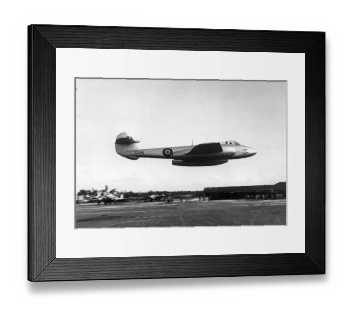 Framed Print : Grp Capt Bird Wilson beats up the aerodrome at Changi Framed Print : Grp Capt Bird Wilson beats up the aerodrome at Changi