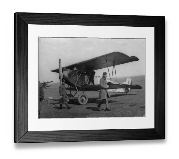 Framed Print : Captured Fokker DVII in British markings Framed Print : Captured Fokker DVII in British markings