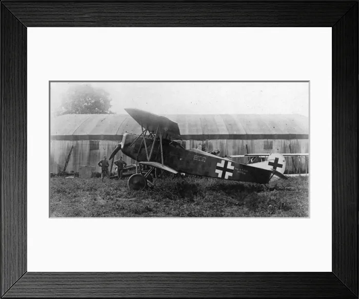 Framed Print : Fokker DVII in German markings Framed Print : Fokker DVII in German markings