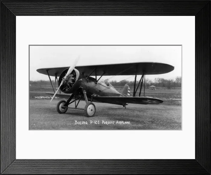 Framed Print : Boeing Model 234 P-12E Framed Print : Boeing Model 234 P-12E