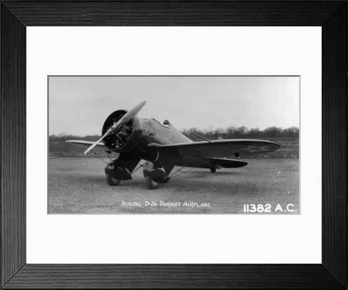 Framed Print : Boeing Model 266 P-26 Framed Print : Boeing Model 266 P-26