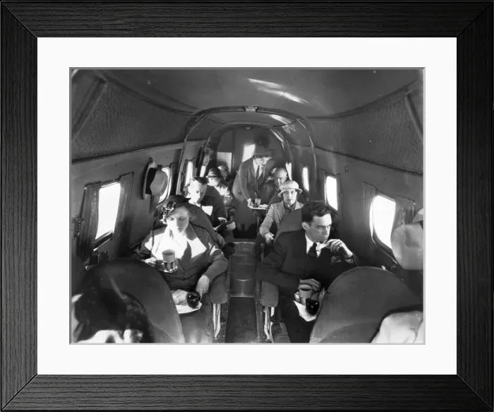 Framed Print : Boeing 247s of United Air Lines Framed Print : Boeing 247s of United Air Lines