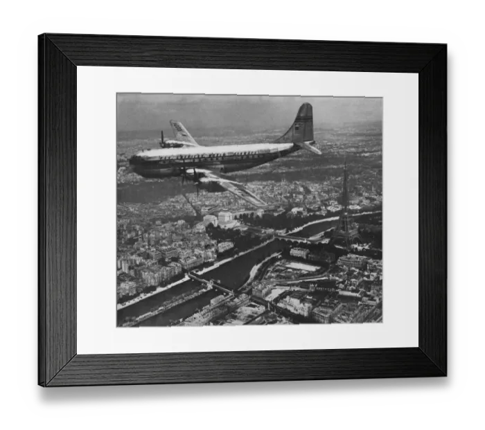 Framed Print : A Pan American World Airways Boeing Stratocruiser N1023V Framed Print : A Pan American World Airways Boeing Stratocruiser N1023V