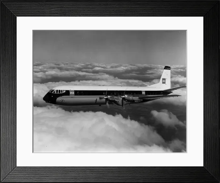 Framed Print : Vickers Type 951 Vanguard G-APEB Bellerophon of BEA Framed Print : Vickers Type 951 Vanguard G-APEB Bellerophon of BEA