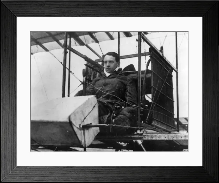 Framed Print : A 21-year-old Thomas Octave Murdoch Sopwith Framed Print : A 21-year-old Thomas Octave Murdoch Sopwith