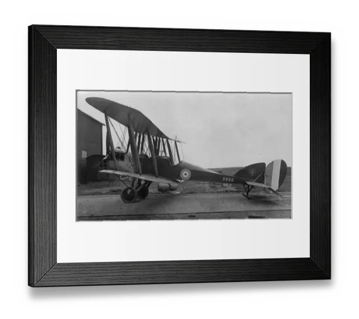 Framed Print : A Blackburn Aeroplane & Motor Co-produced BE2c 9990