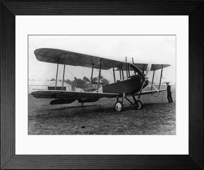 Framed Print : BE2cs armoured for ground-attack work at Farnborough Framed Print : BE2cs armoured for ground-attack work at Farnborough