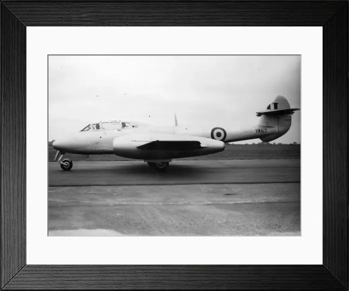 Framed Print : Gloster Meteor T7 VW417 Framed Print : Gloster Meteor T7 VW417