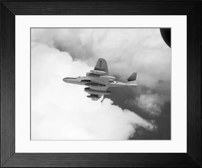 Framed Print : Gloster Meteor NF11 WD597 Framed Print : Gloster Meteor NF11 WD597