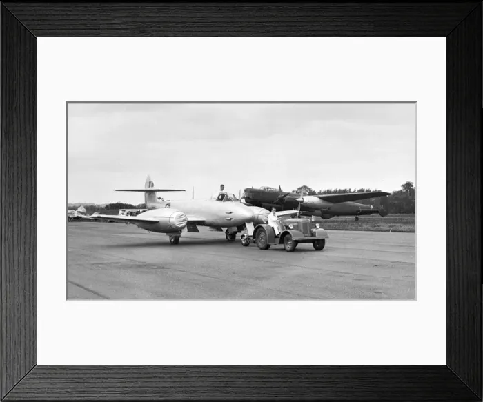 Framed Print : Gloster Meteor F4 RA449 Framed Print : Gloster Meteor F4 RA449