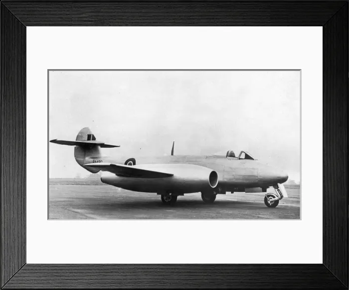 Framed Print : Gloster Meteor F4 RA490 Framed Print : Gloster Meteor F4 RA490