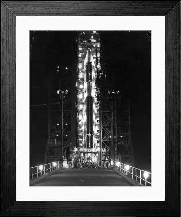 Framed Print : An Atlas-Centaur at Complex 36 Cape Kennedy Framed Print : An Atlas-Centaur at Complex 36 Cape Kennedy