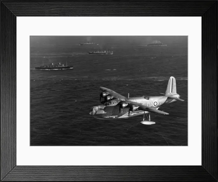 Framed Print : Short Sunderland I L2163 of 210 Squadron Framed Print : Short Sunderland I L2163 of 210 Squadron