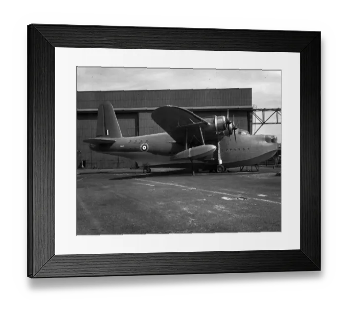 Framed Print : Short Sunderland II T9113 Framed Print : Short Sunderland II T9113