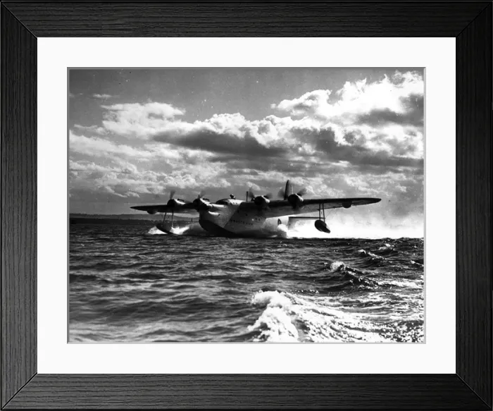 Framed Print : Short Sunderland Framed Print : Short Sunderland
