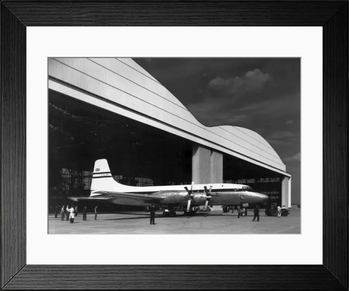Framed Print : Bristol Britannia 100 G-ALBO Framed Print : Bristol Britannia 100 G-ALBO