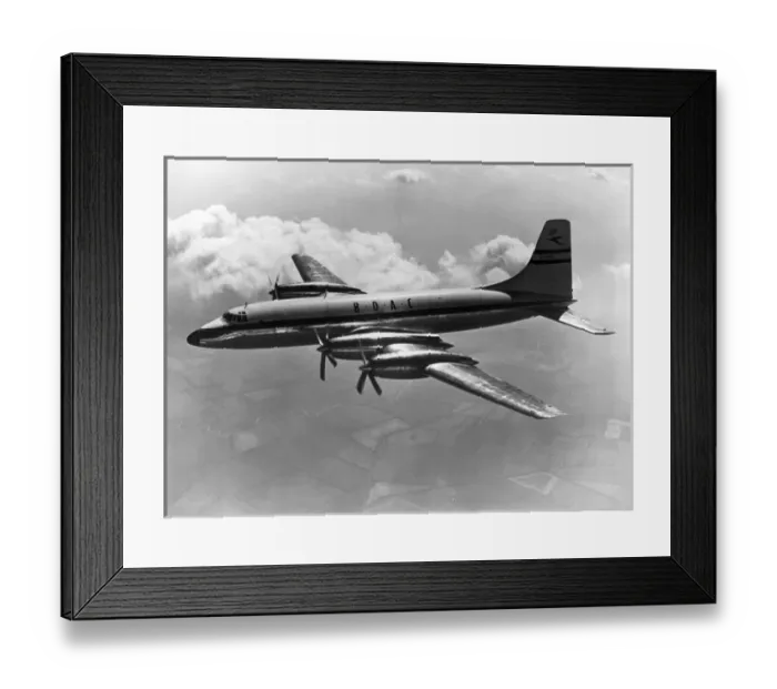 Framed Print : Bristol Britannia 102 G-ANBC of BOAC Framed Print : Bristol Britannia 102 G-ANBC of BOAC