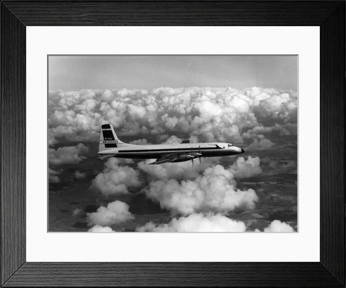 Framed Print : Bristol Britannia 301 G-ANCA Framed Print : Bristol Britannia 301 G-ANCA