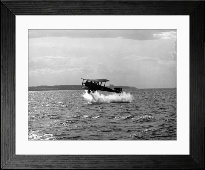 Framed Print : Sopwith Cuckoo, dropping a torpedo Framed Print : Sopwith Cuckoo, dropping a torpedo
