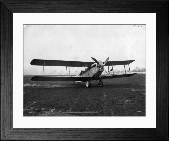 Framed Print : The Sopwith Atlantic failed in its attempt to fly Atlantic Framed Print : The Sopwith Atlantic failed in its attempt to fly Atlantic