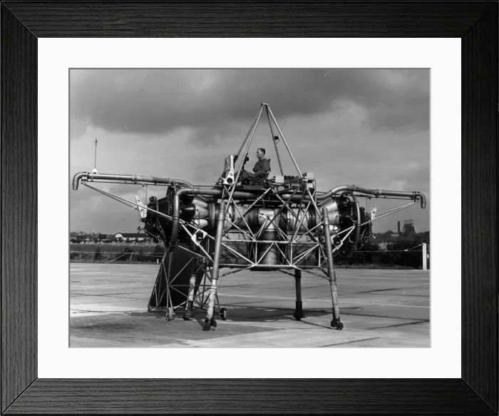 Framed Print : Rolls-Royce Flying Bedstead Framed Print : Rolls-Royce Flying Bedstead