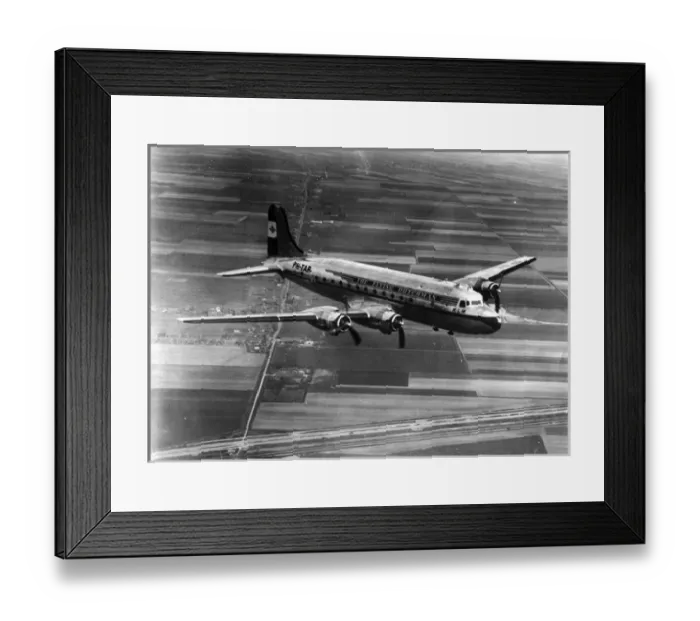 Framed Print : A Douglas DC-4 of KLM PH-TAR Rotterdam Framed Print : A Douglas DC-4 of KLM PH-TAR Rotterdam