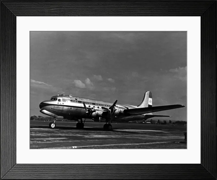 Framed Print : A Douglas DC-4 of KLM Framed Print : A Douglas DC-4 of KLM