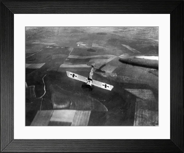 Framed Print : Fokker EIII in flight Framed Print : Fokker EIII in flight