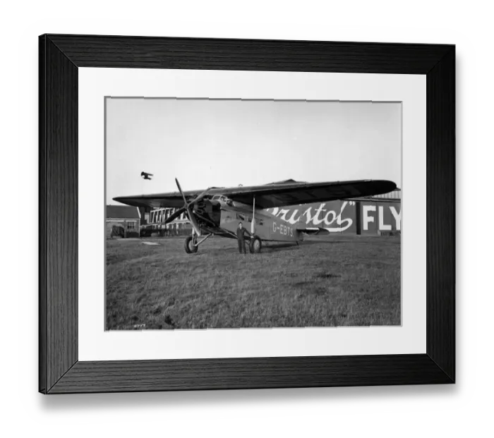 Framed Print : Fokker FVIIa G-EBTS The Spider Framed Print : Fokker FVIIa G-EBTS The Spider